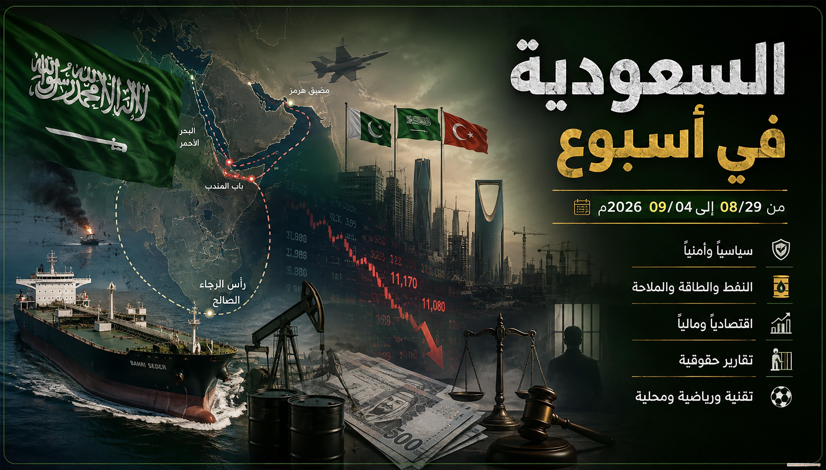 السعودية في أسبوع من 29/08 إلى 04/09  2026م